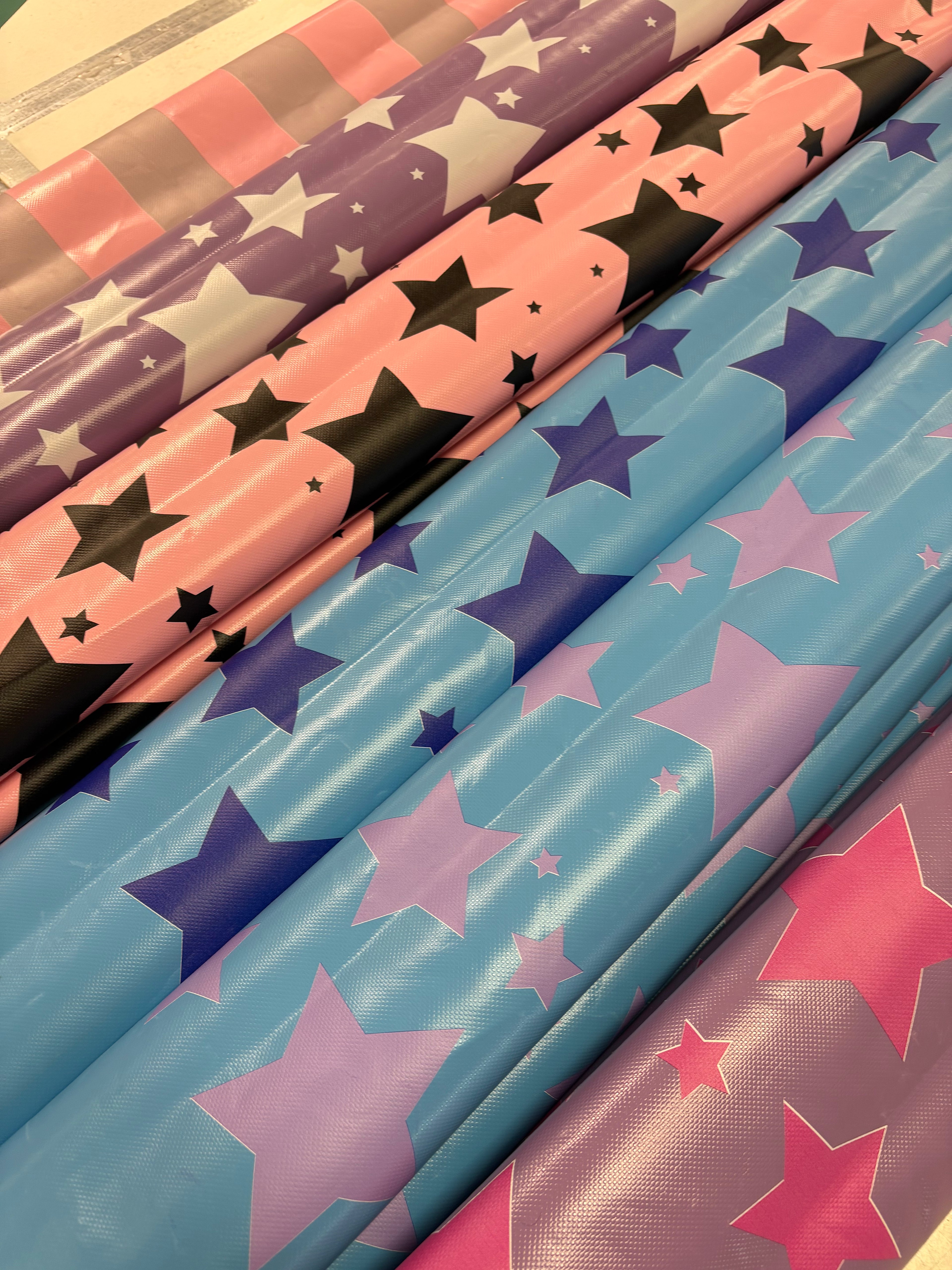 Set of 3 - 1.5m - Star Print