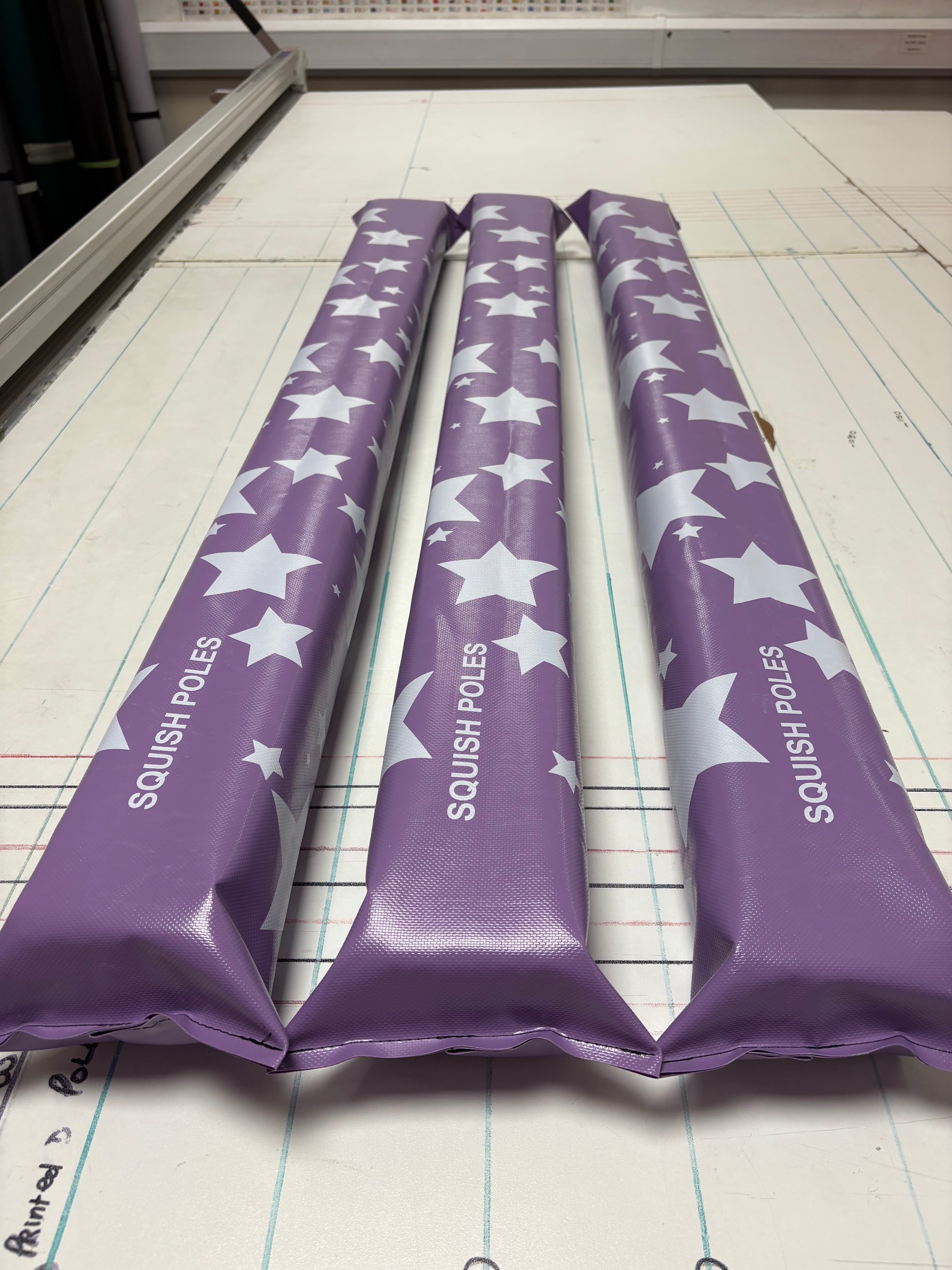 Set of 3 - 1.5m - Star Print